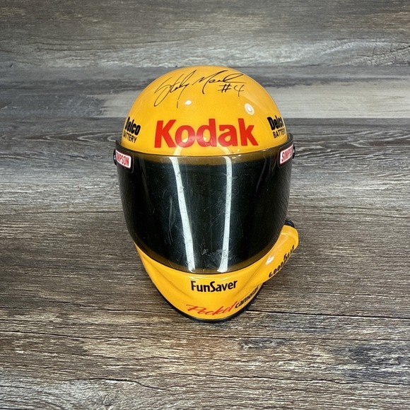 Simpson Nascar Mini Helmets Signature & First Ed. Kodak Marlin & DuPont Gordon - Picture 2 of 16